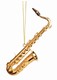 Gold Tenor Sax Ornament